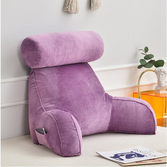 Velvet big backrest cushion/Pillow