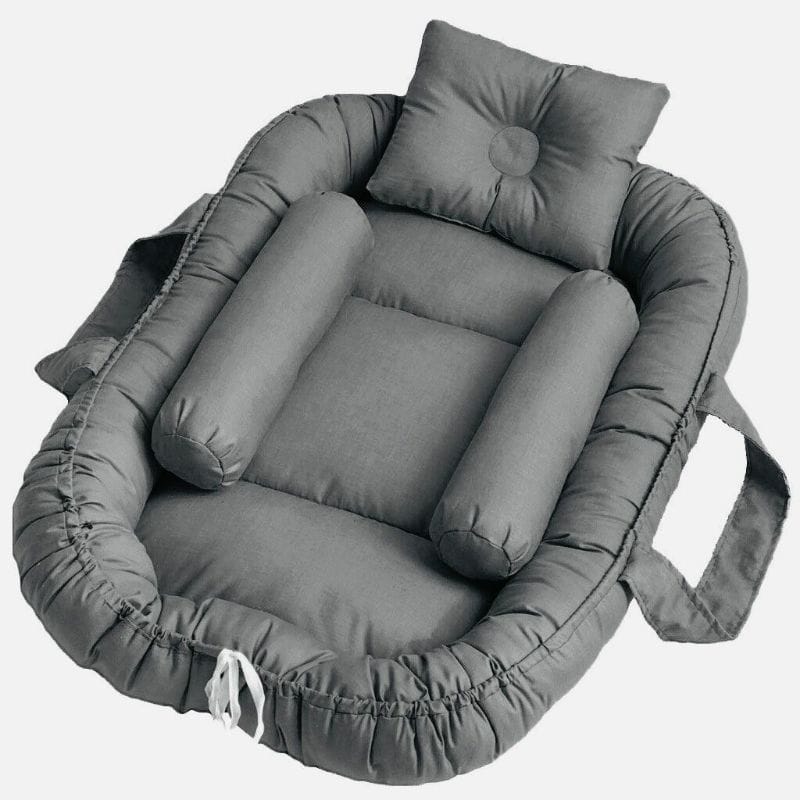 Cotton Baby Sleeping Bed-4 Pcs-