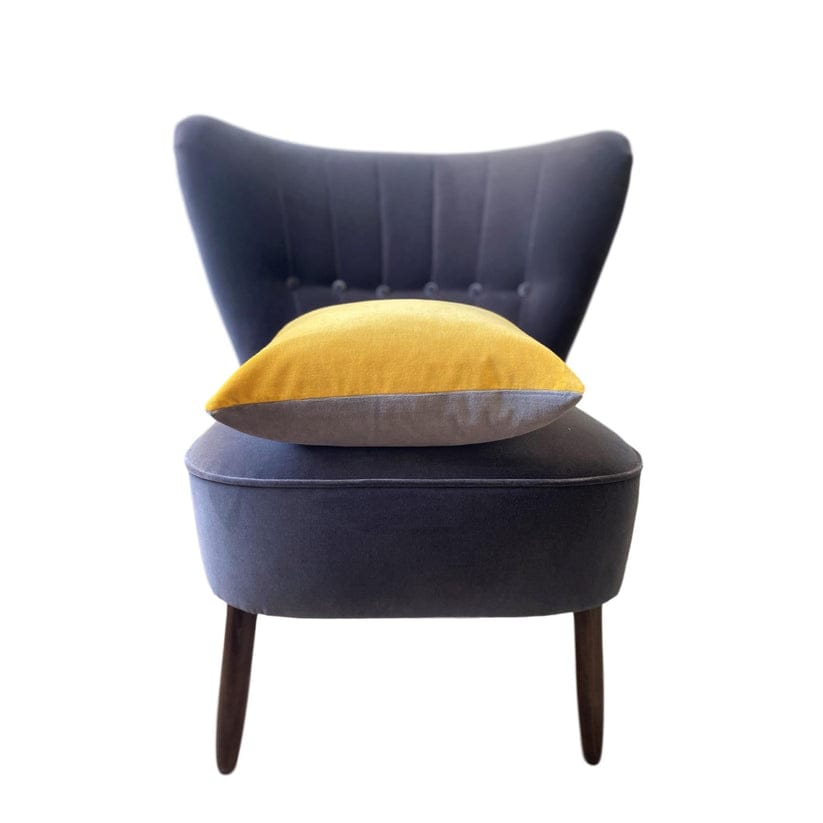Velvet Two Color Sofa Cushion
