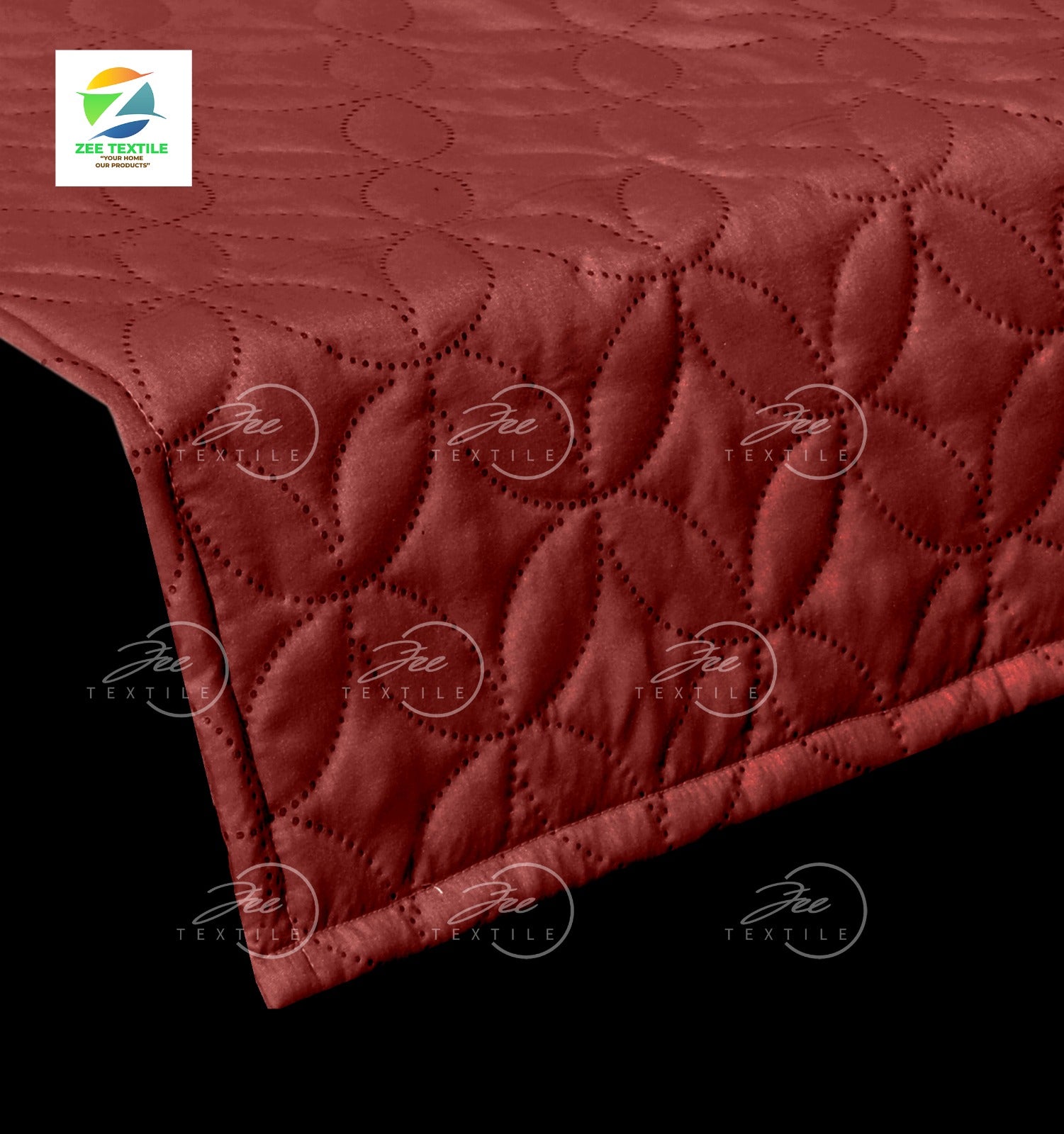 Ultrasonic Quilted iron stand cover-Maroon