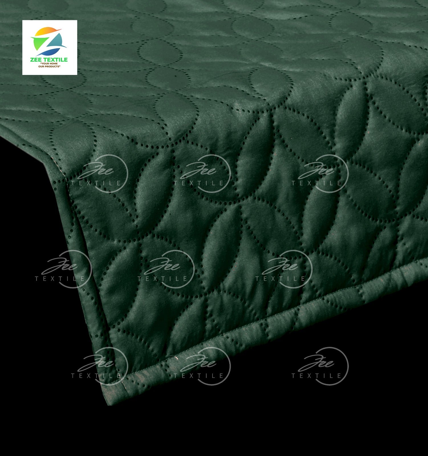 Ultrasonic Quilted iron stand cover-Green