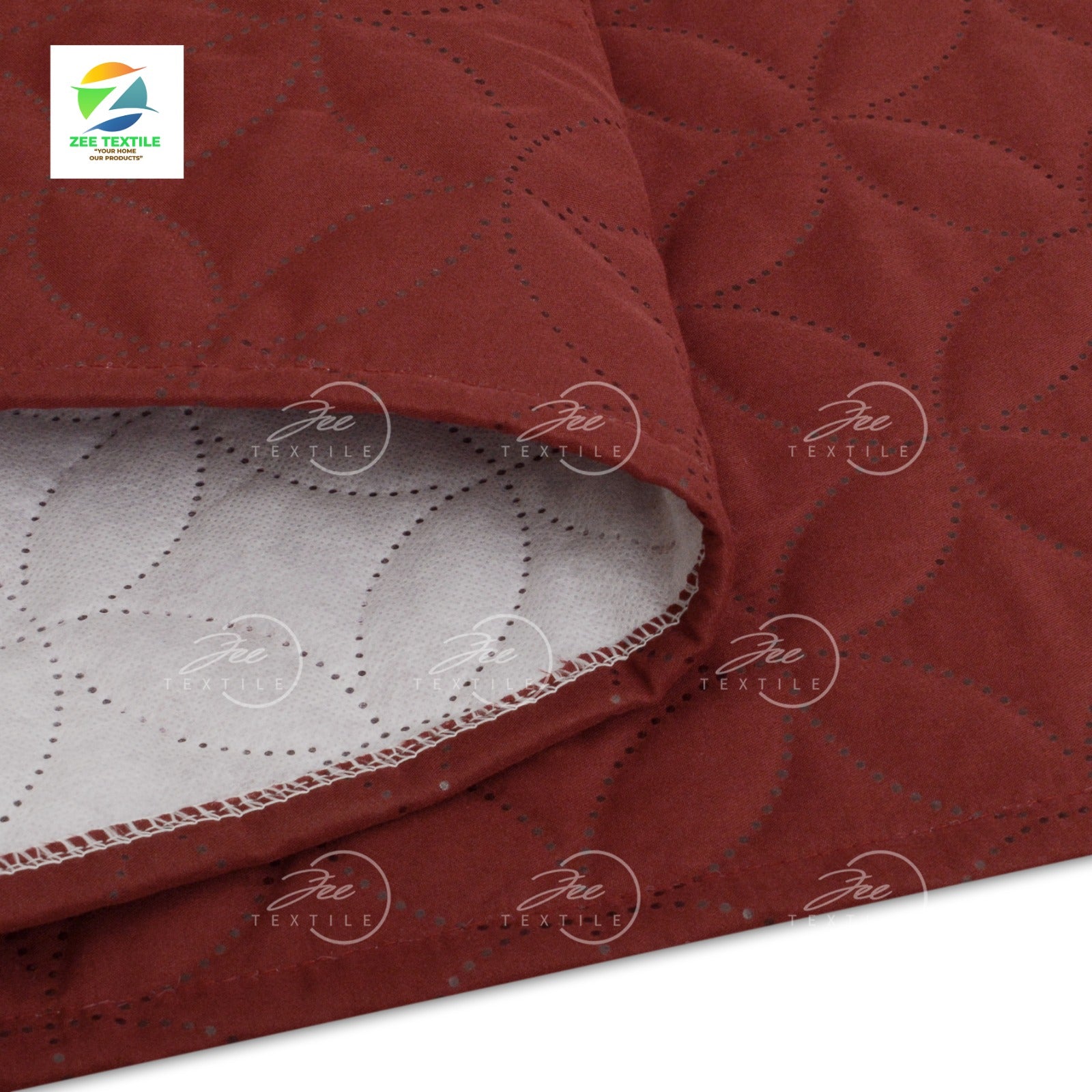 Ultrasonic Quilted Fridge Cover-Maroon