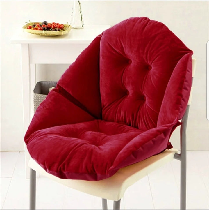 Soft Seat Chair Cushion Waist Lumbar Pillow