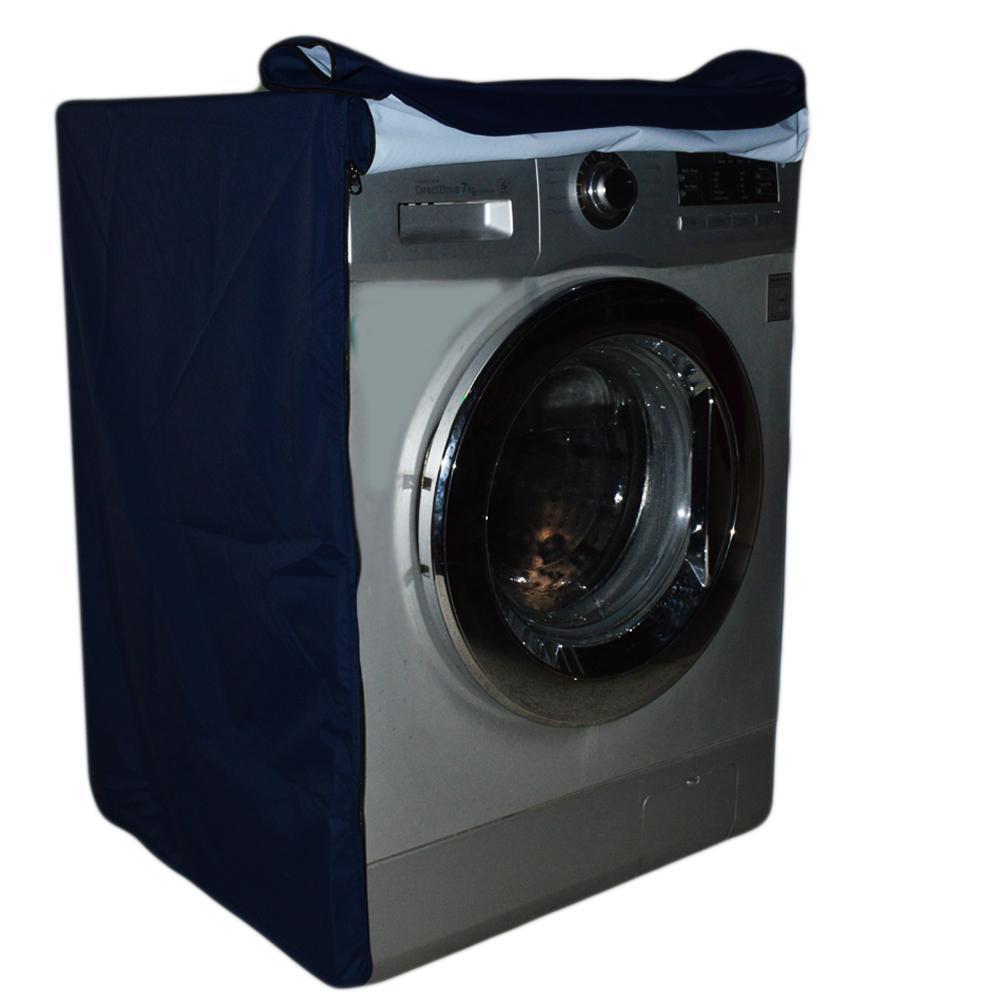 Waterproof Washing Machine Cover_ Front Loader-Blue